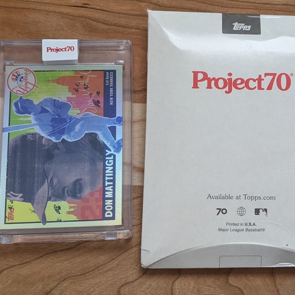 Topps Project 70 Don Mattingly Foil #21/70 by New York Nico